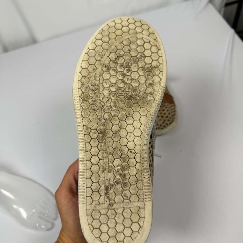 Torrid Women's Size 7.5W Cheetah Print Glitter Accent Sneakers - Picture 4 of 5